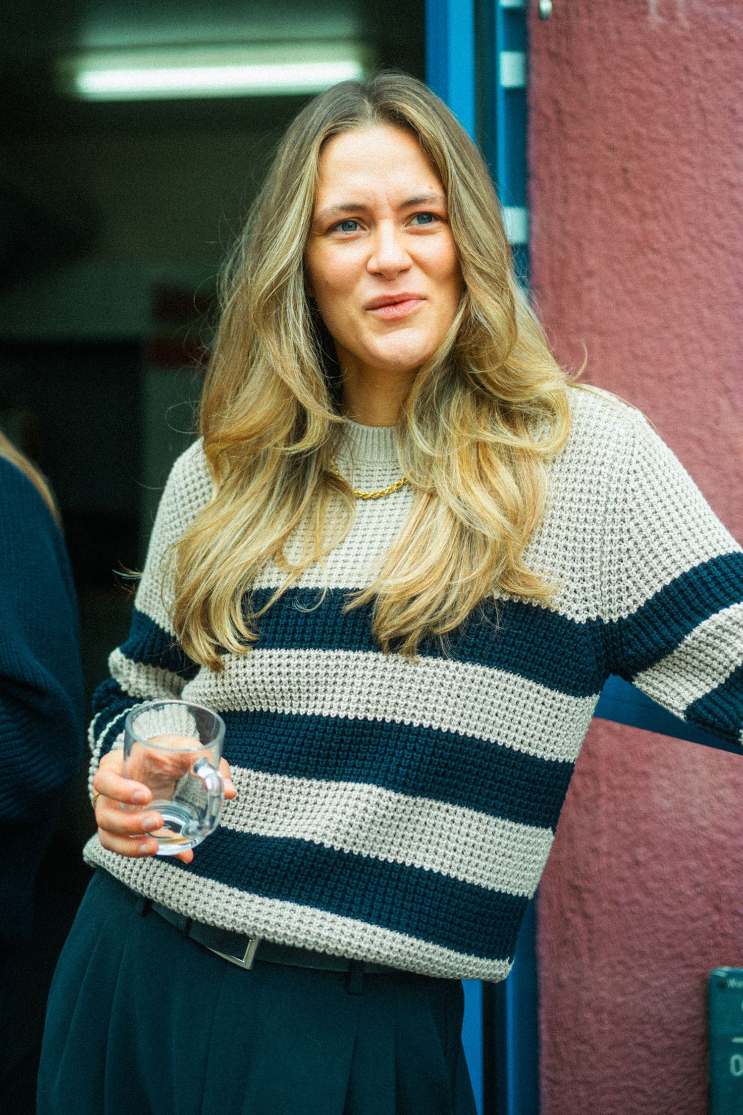 Knit Striped Crewneck aus Bio Baumwolle von Dirts