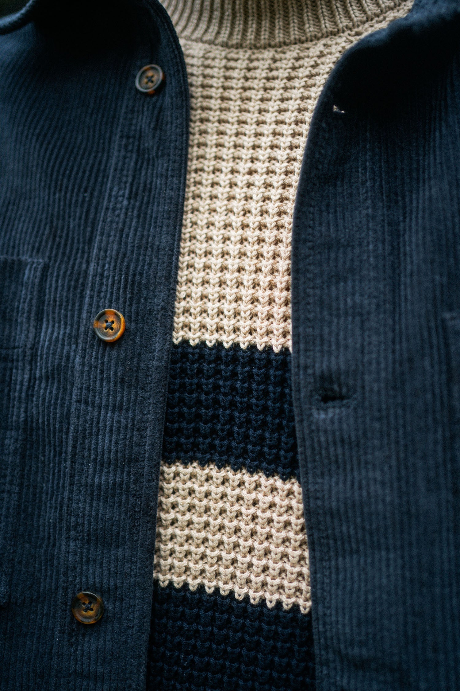Cord Overshirt von Dirts aus Bio Baumwolle