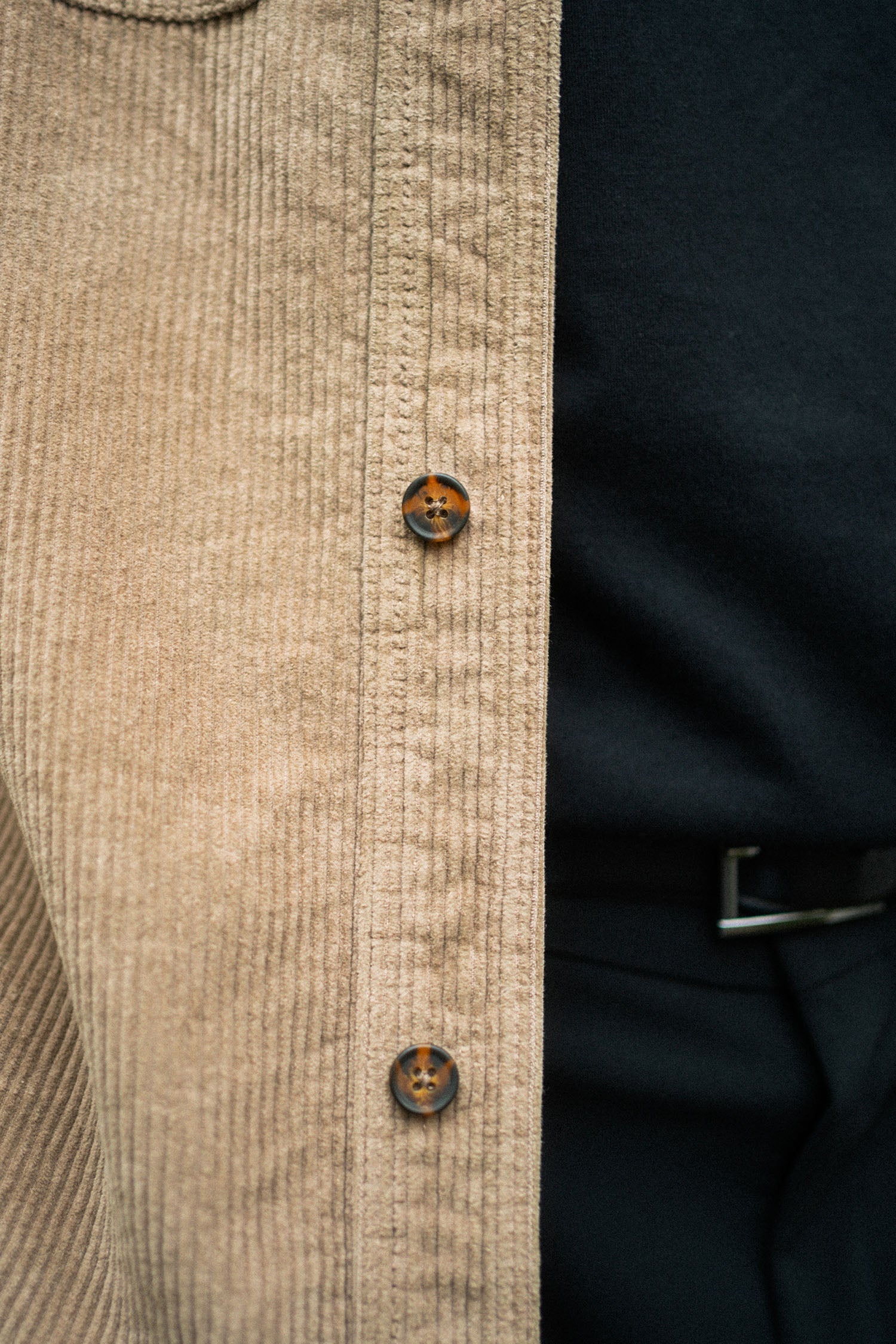 Cord Overshirt von Dirts aus Bio Baumwolle