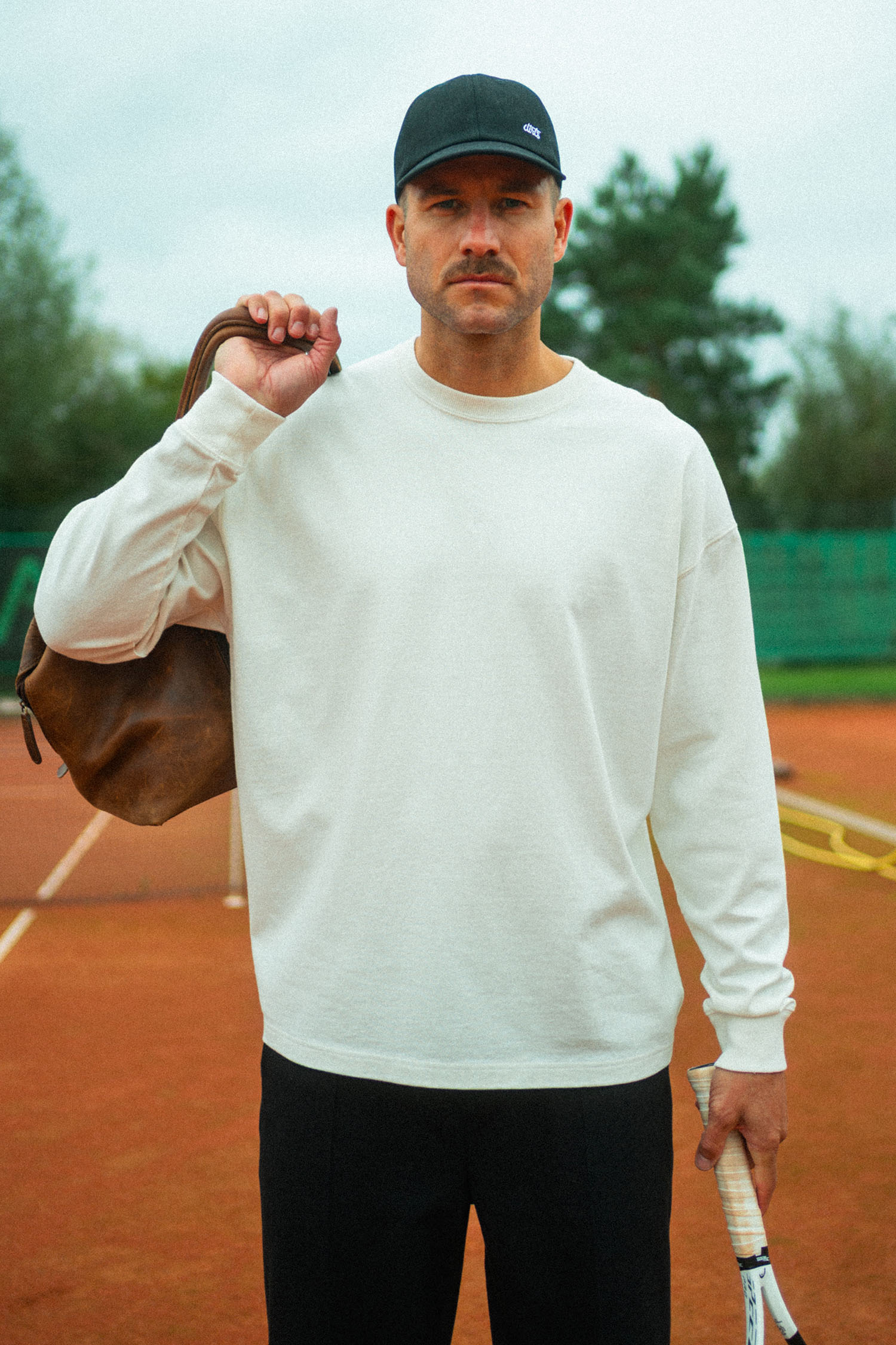 T-shirt à manches longues en coton recyclé fabriqué à partir de coton biologique de DIRTS