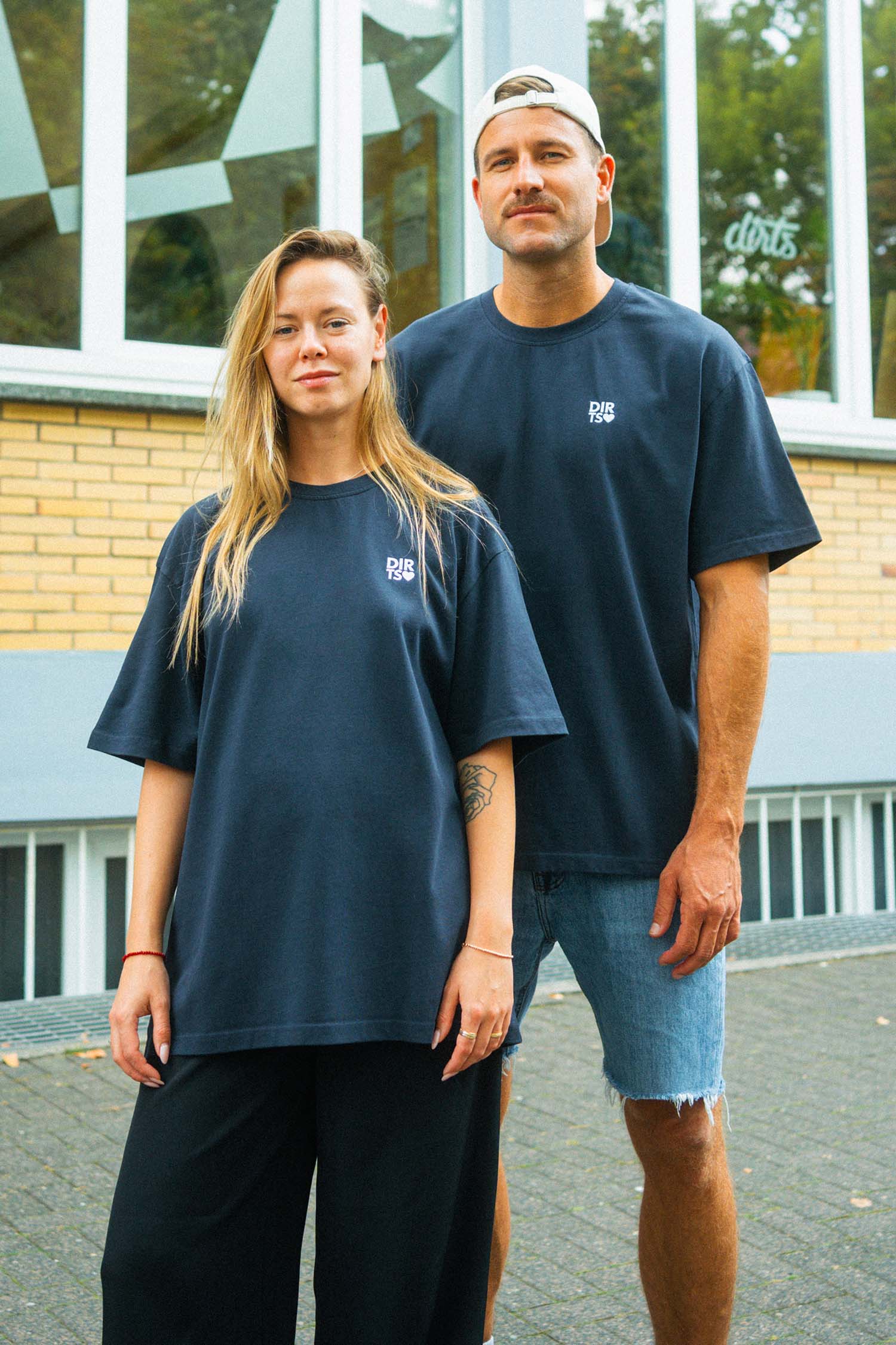 Coração Heavy Cotton T-Shirt OVERSIZED aus Bio Baumwolle von Dirts