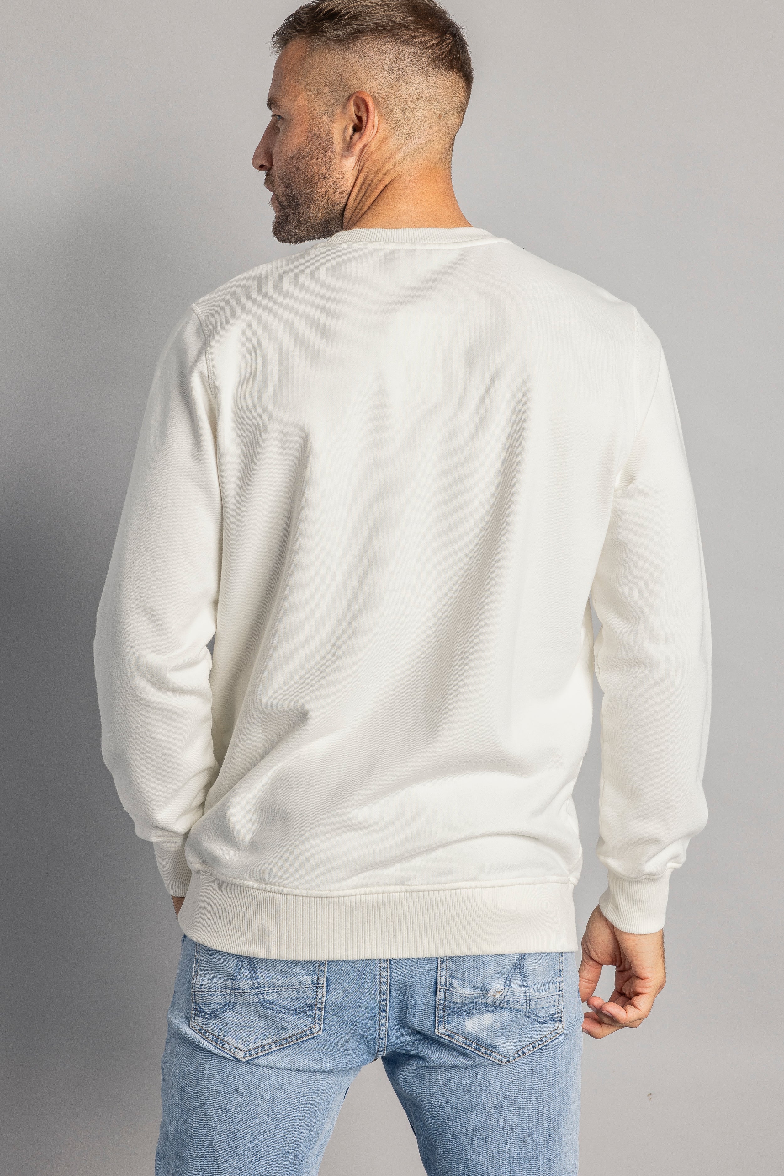Col rond vierge unisexe