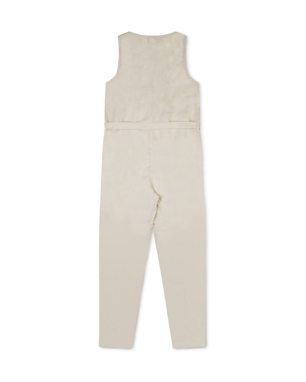 White overall milk made of linen by Matona