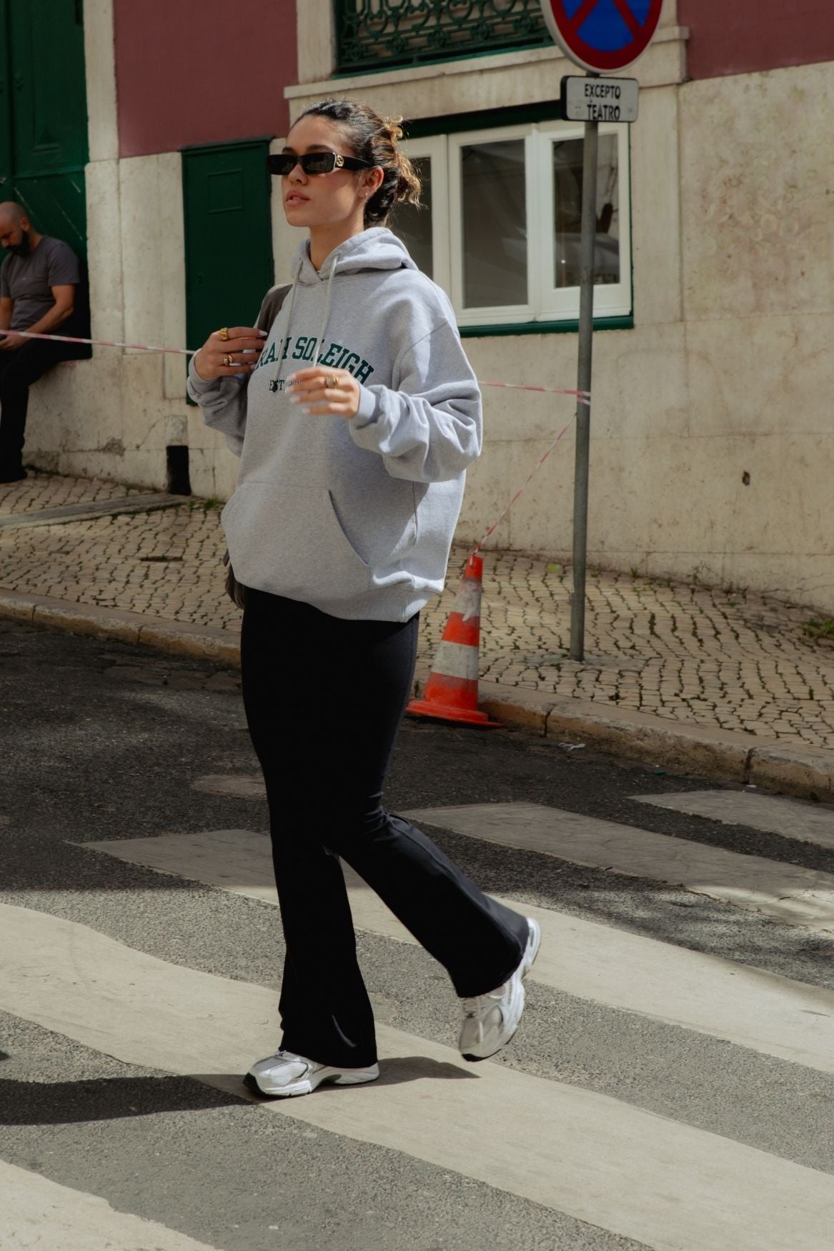 High - Waisted Flare Leggings Luna - Black - Narah Soleigh