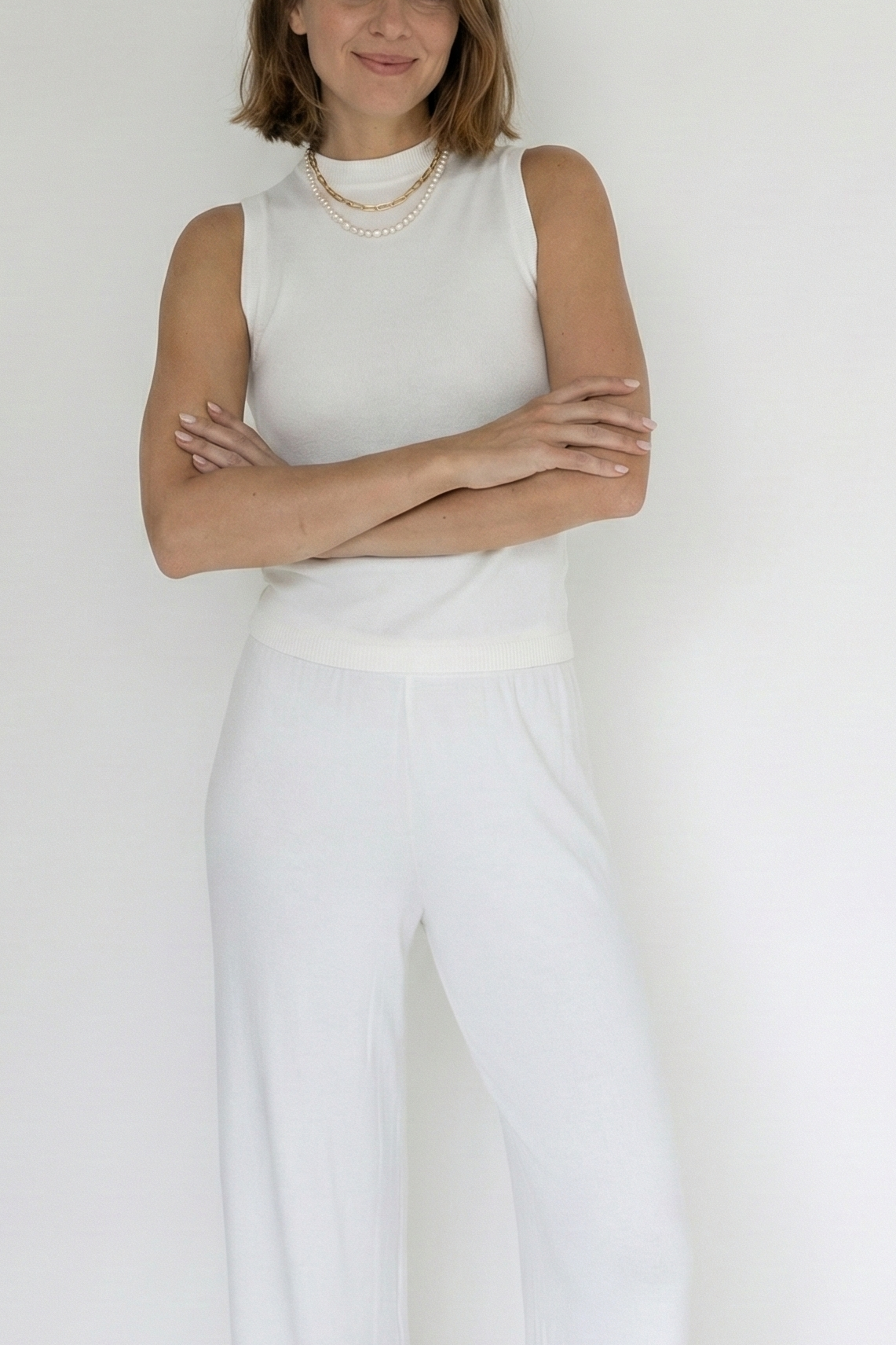 White modal top from Pura Clothing