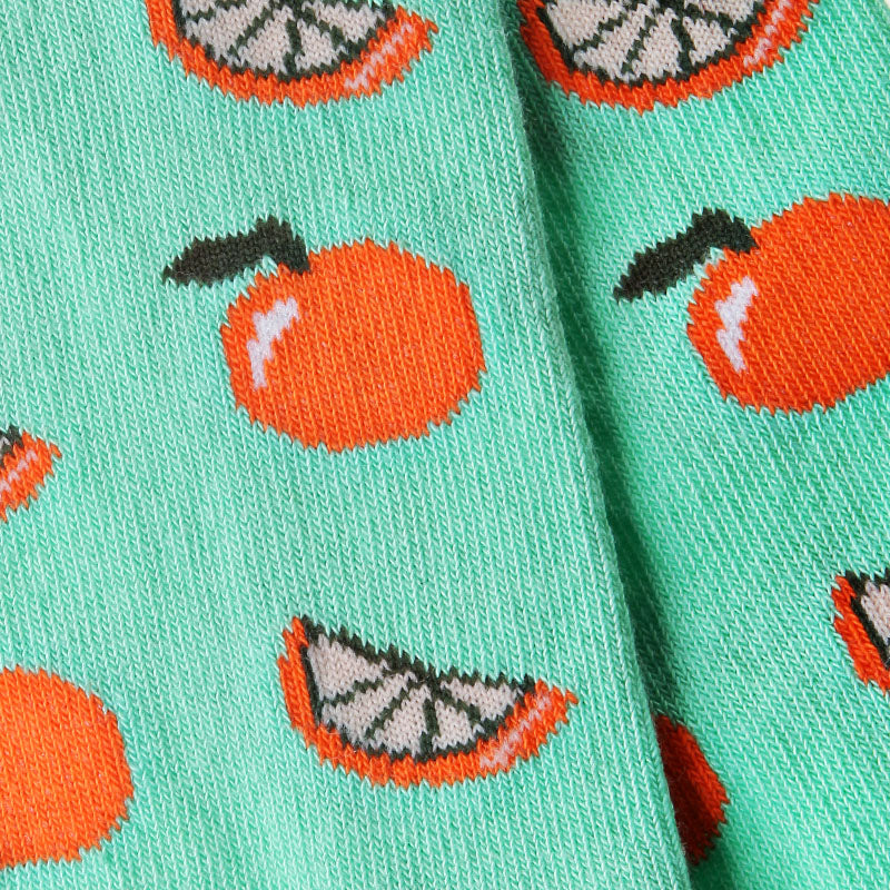paarsocks-vitaminc-socken-orangen-tuerkis-orange-detail