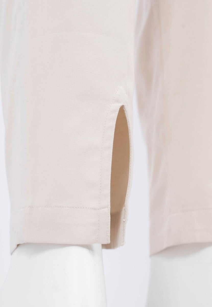 Pantalon Salo QVD blanc en coton 100% biologique par 1 People