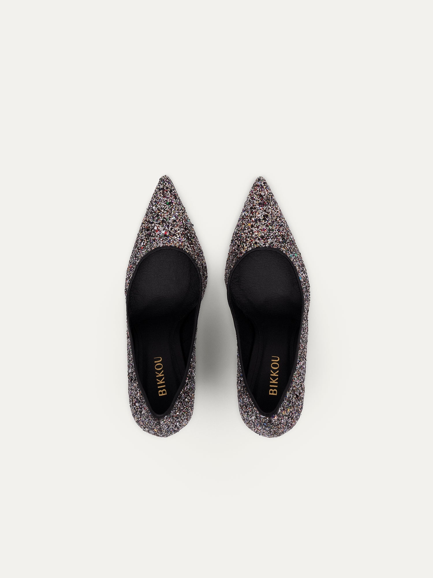 Glitter High Heels 11:30 pm Friday night is cocktail night made from recycled cotton by Bikkou
