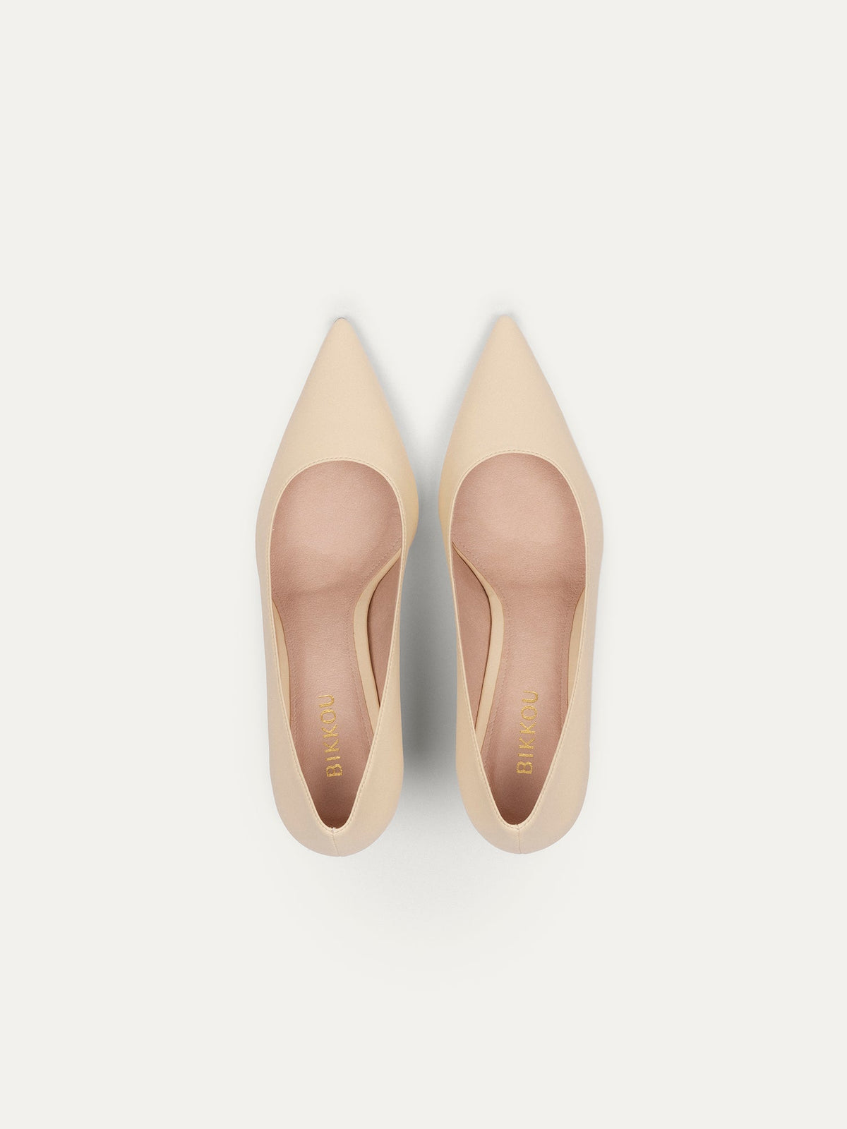 Bikkou 10AM Monday at the Office vegan cream pumps top view
