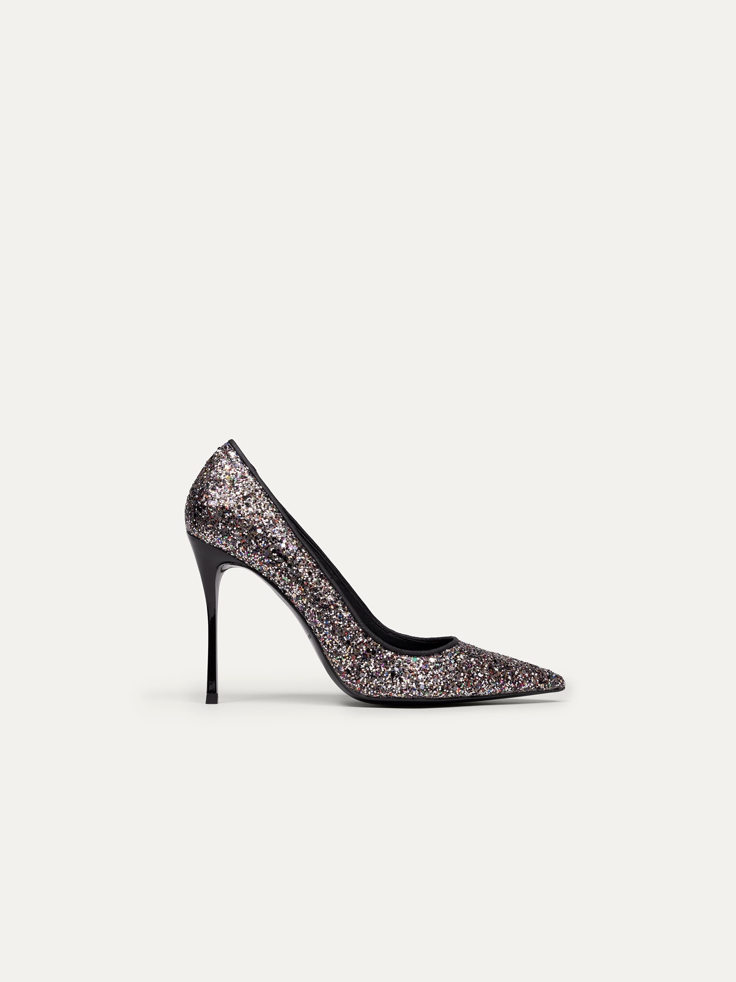 Bikkou 11:30PM Friday Night is Cocktail Night silver glitter pumps