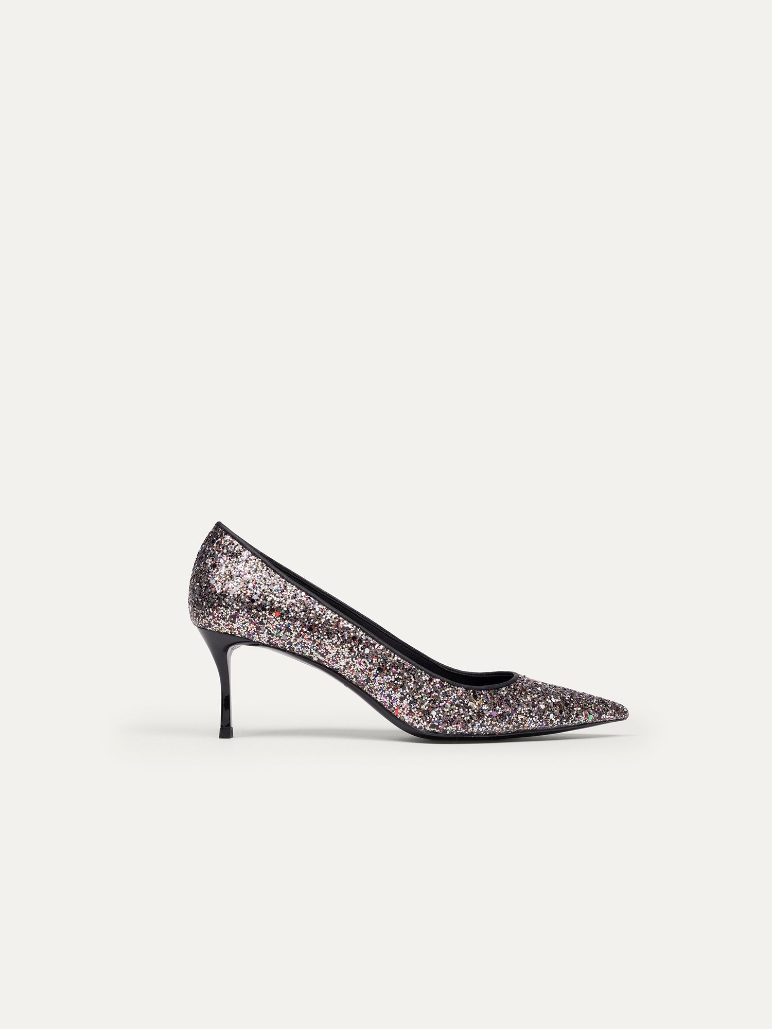 Glittery pumps 10 on Monday at the office made of cotton by Bikkou