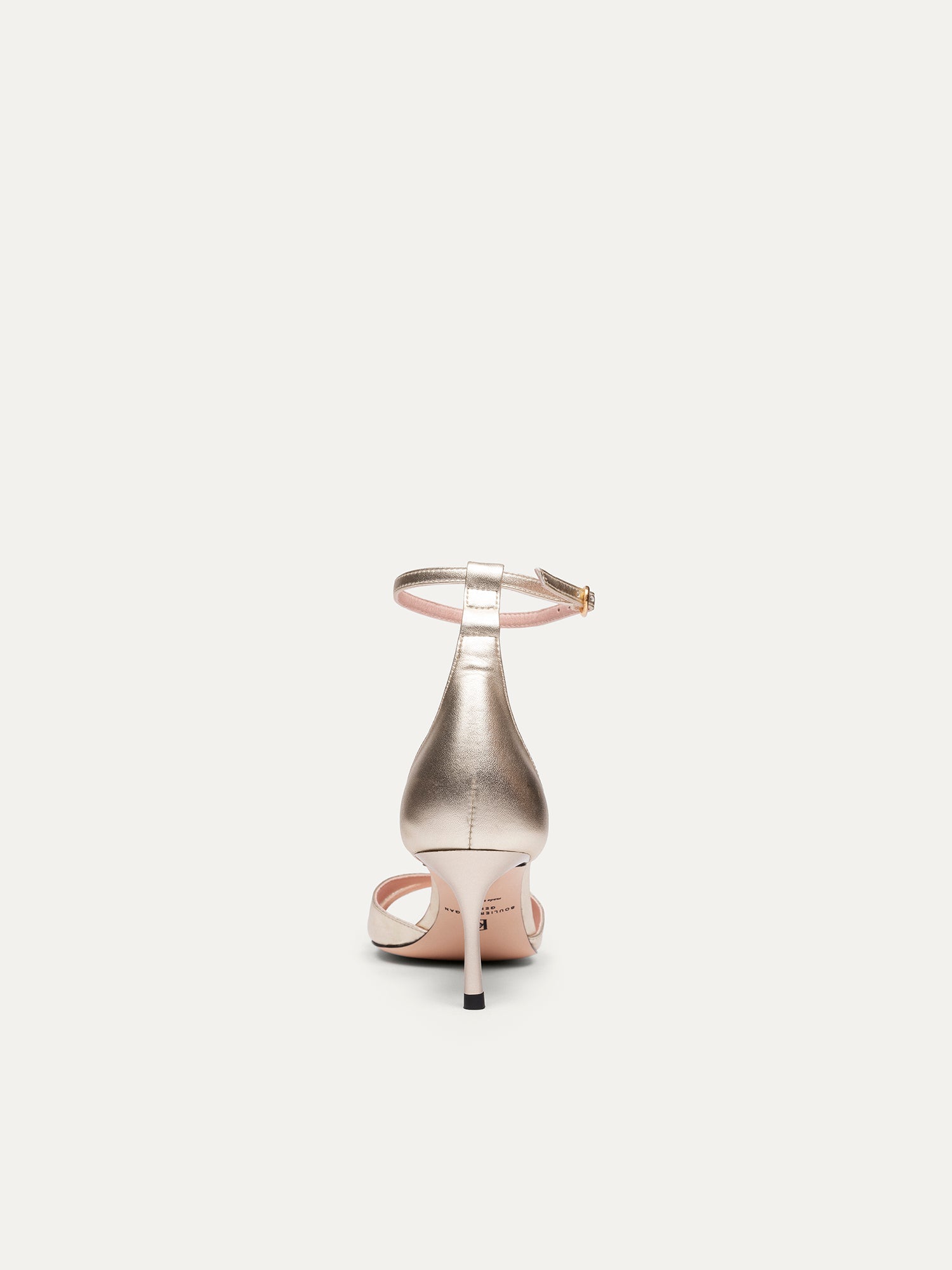Talons hauts doré clair 12h30 Déjeuner d'été en polyester recyclé par Bikkou