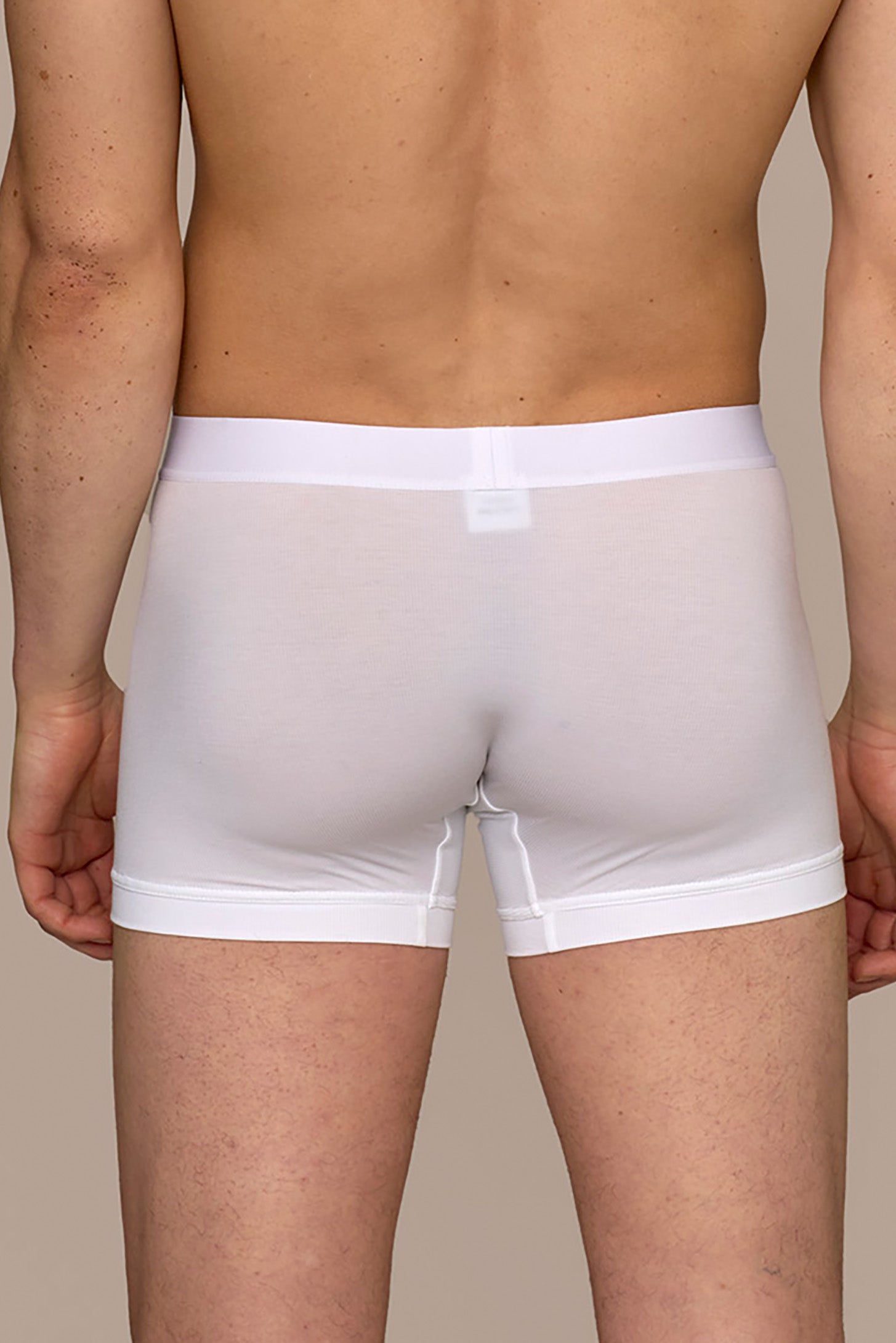 Boxer Blanc en Micro Modal de moi basics