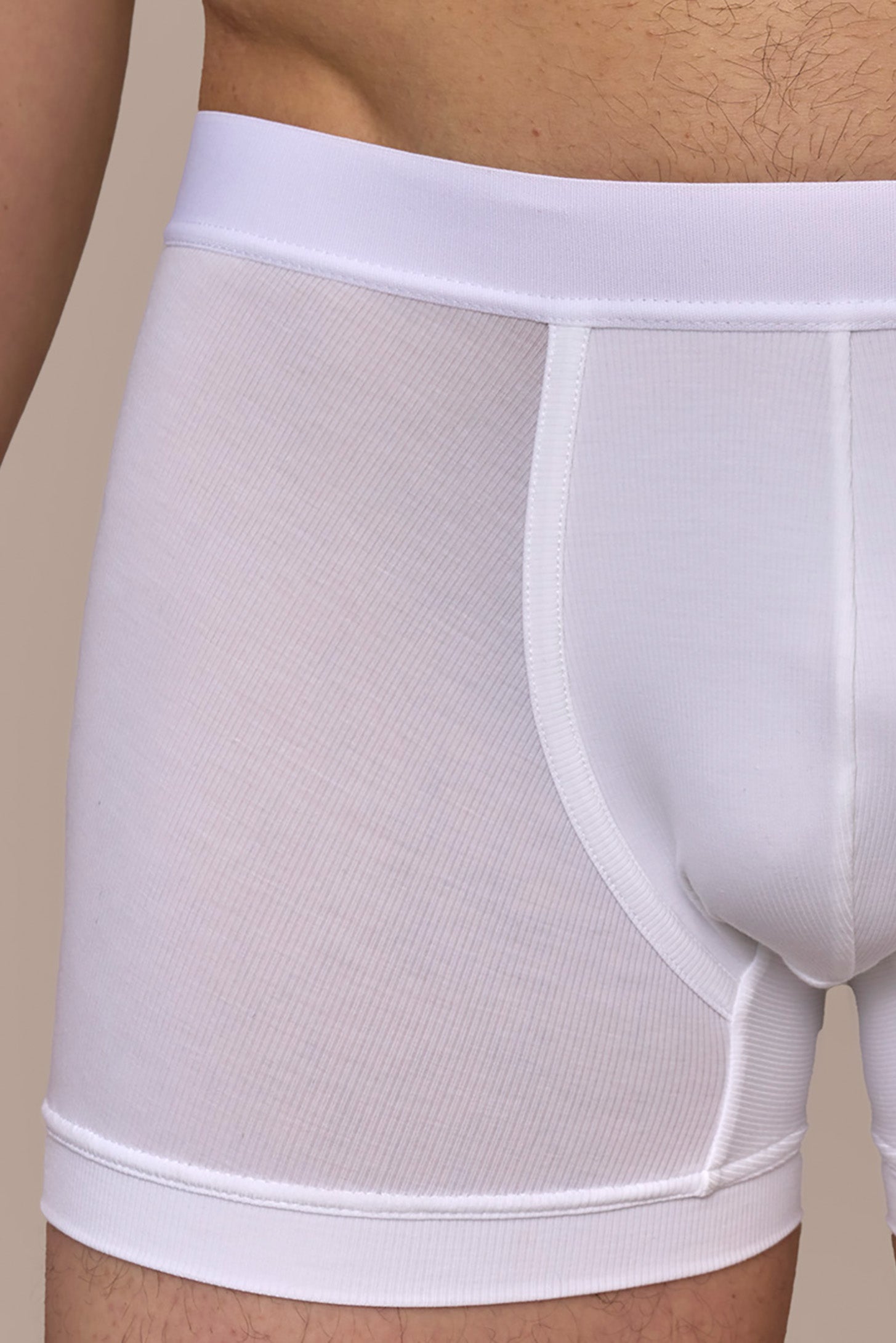 Boxer Blanc en Micro Modal de moi basics