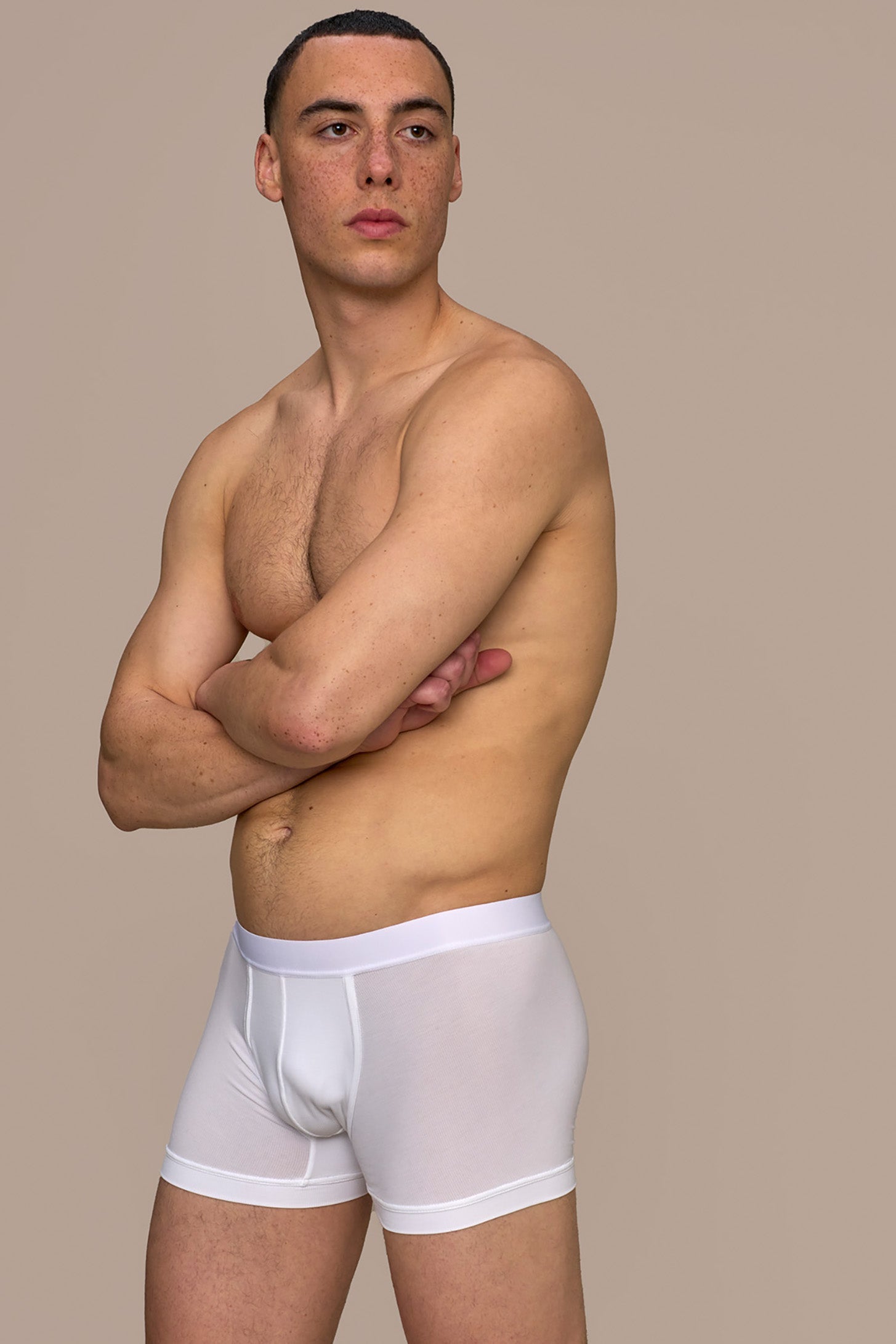Boxer Blanc en Micro Modal de moi basics