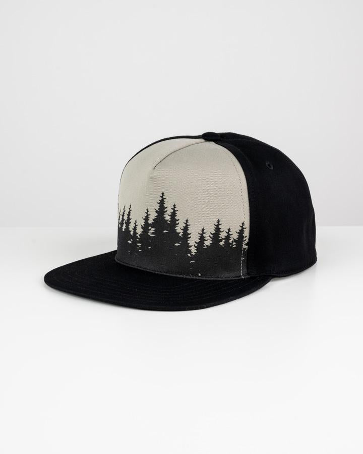 Black-Grey | TreeCap Snap Forest - Cap - NIKIN