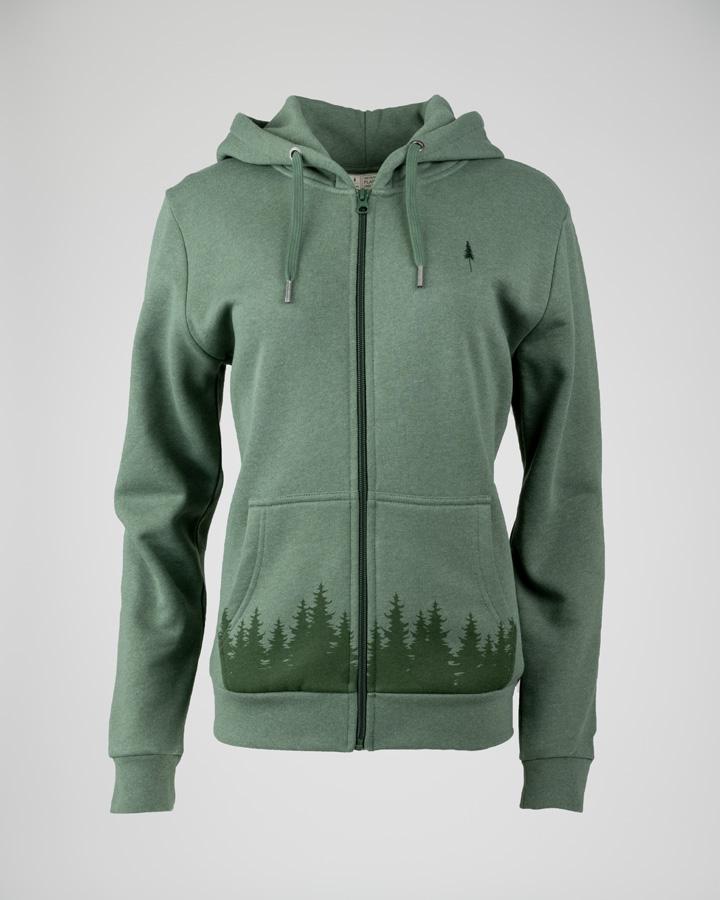 Olive Mel | Zip Forest Women - Hoodie - NIKIN