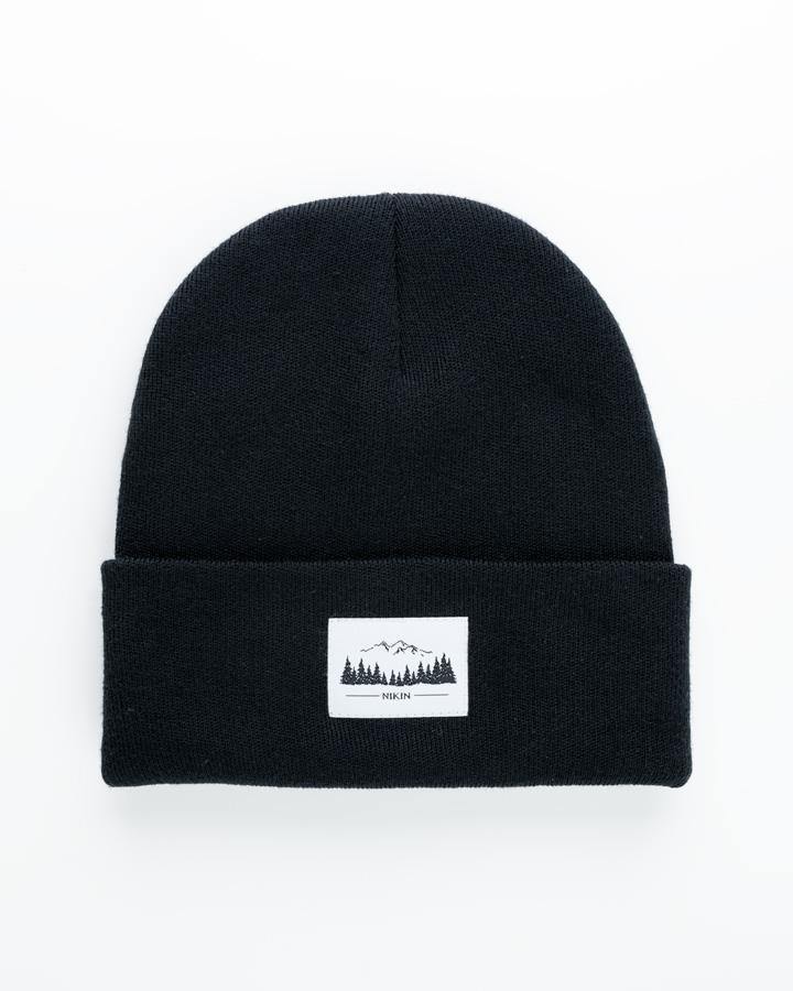 Black | Classic Polylana® Sleek High - Beanie - NIKIN