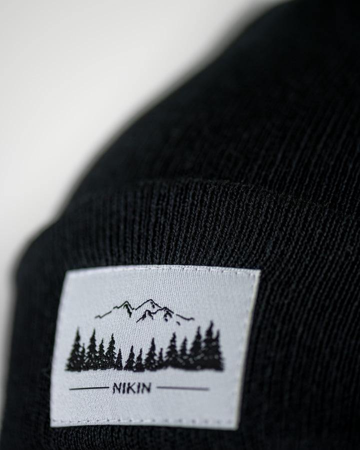 Black | Classic Polylana® Sleek High - Beanie - NIKIN