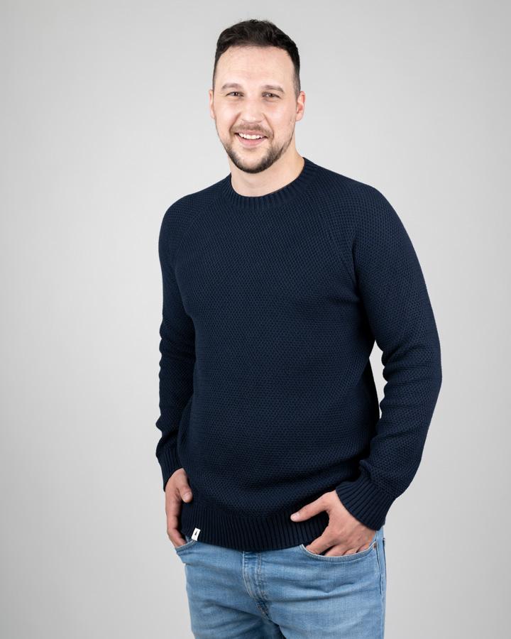 Navy | TreePullover Unisex - Pullover - NIKIN