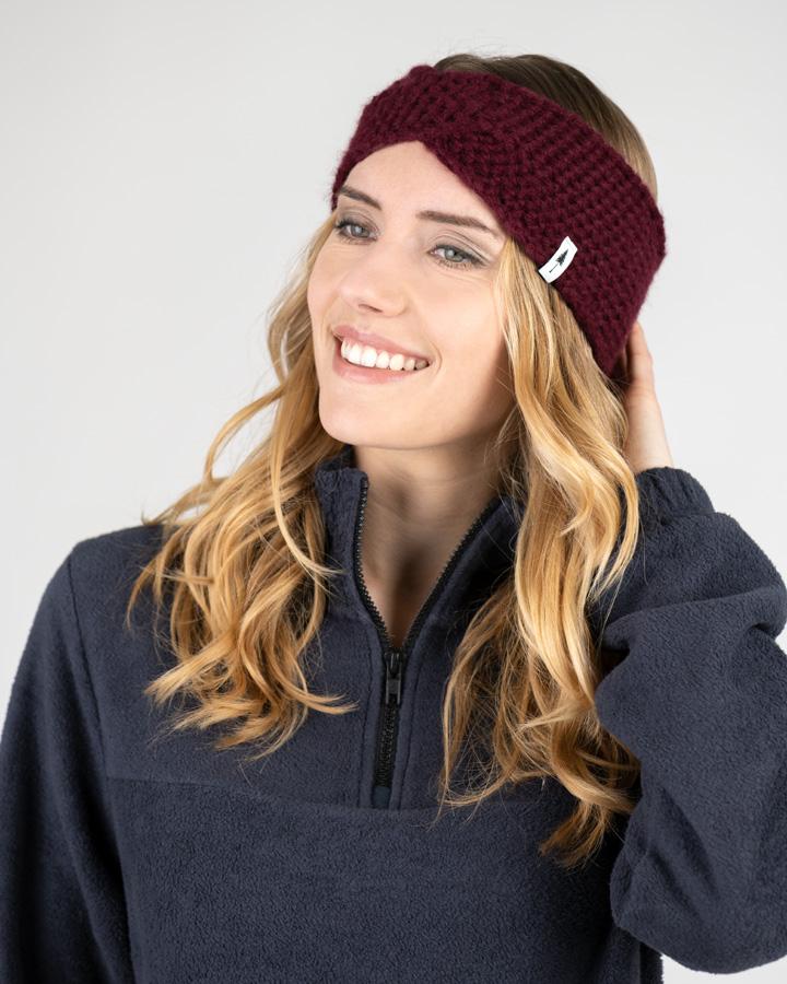 Bordeaux | TreeHeadband Knitted Twist | NIKIN