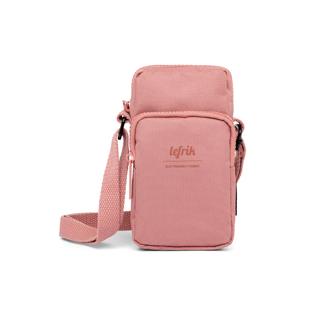 Pink Amsterdam Vandra shoulder bag made from recycled PET by Lefrik