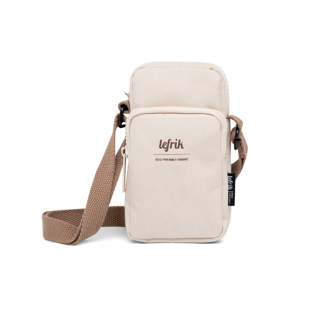 Beige Umhängetasche Amsterdam Vandra aus recyceltem PET von Lefrik