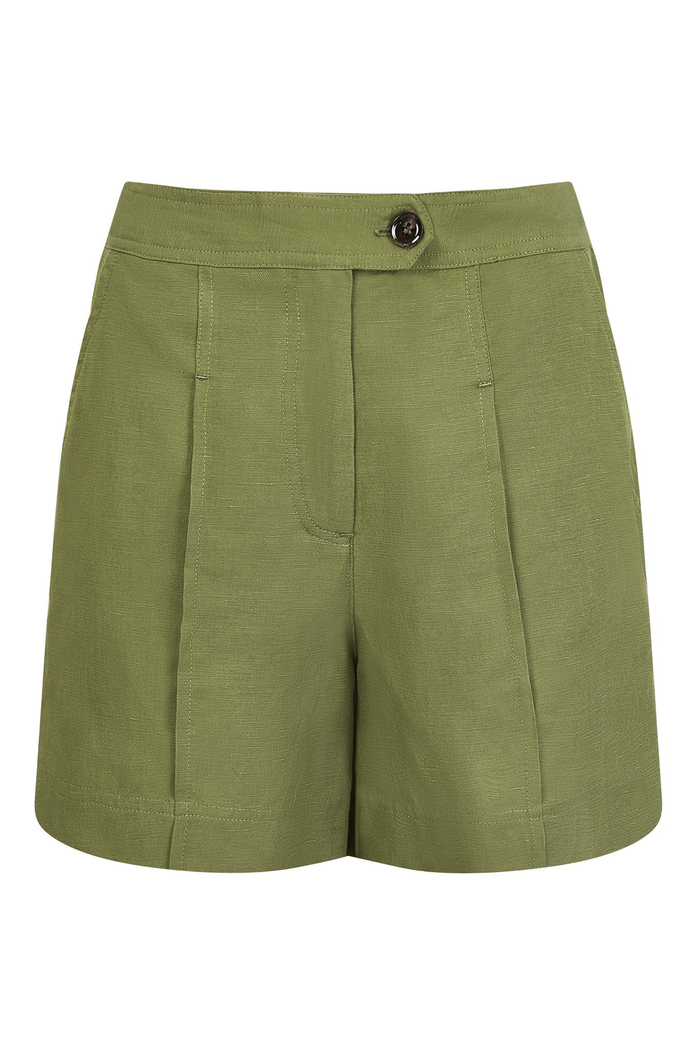 Khaki Grüne Shorts EMMIE von Komodo