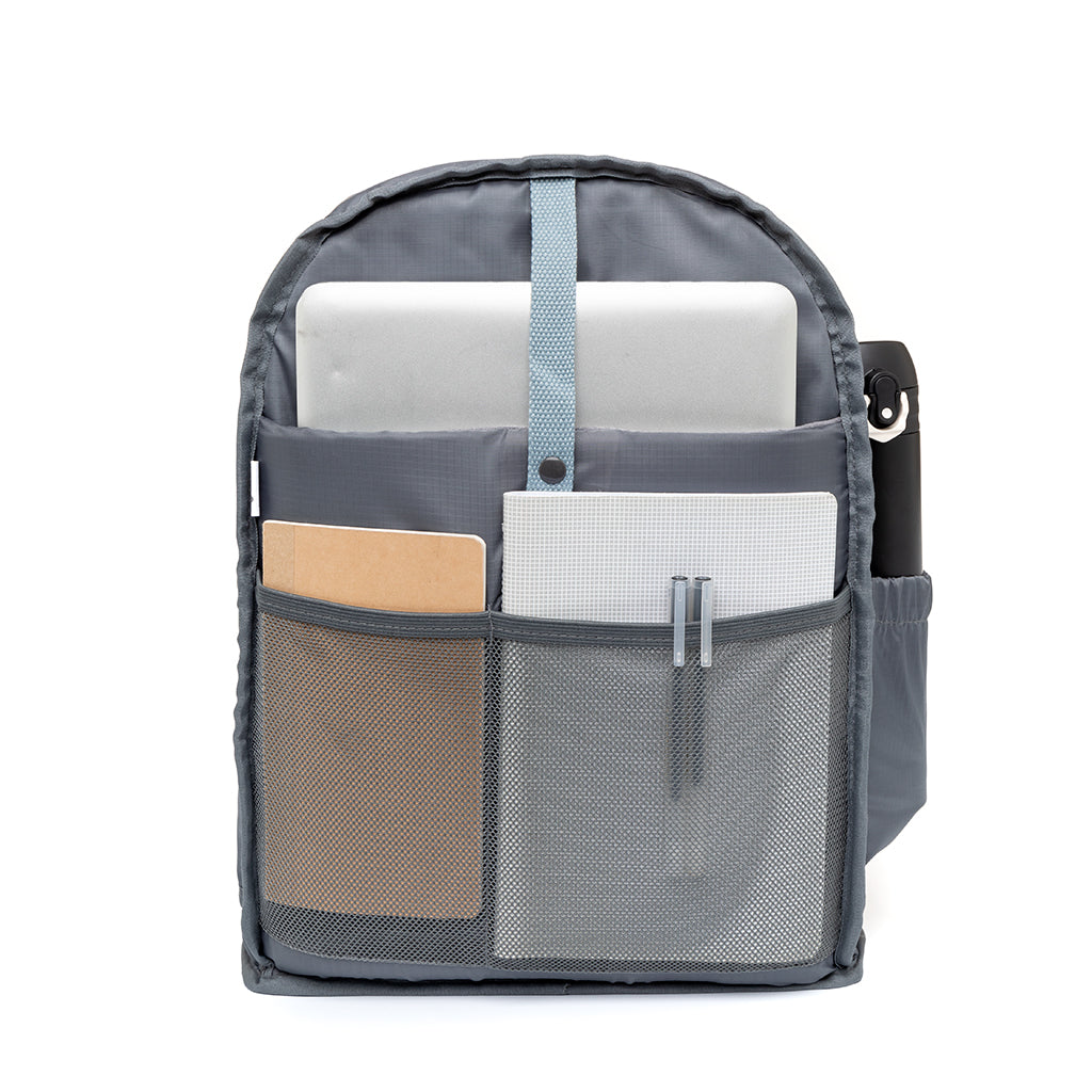 Light blue backpack Capsule (15l) made from recycled PET plastic bottles