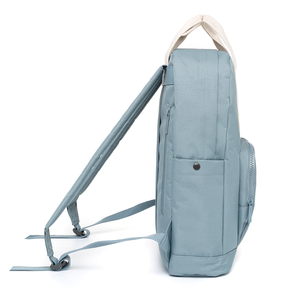 Light blue backpack Capsule (15l) made from recycled PET plastic bottles