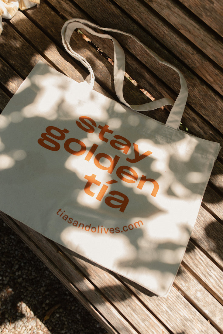 Weisse Tasche Zuna aus 100% Bio-Baumwolle von Tias & Olives