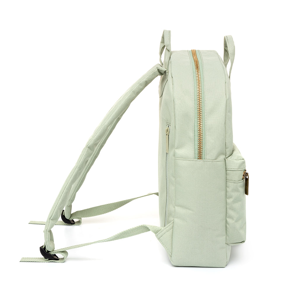 Hell-Grüner Rucksack Gold Classic (10l) aus recycelten PET-Plastikflaschen
