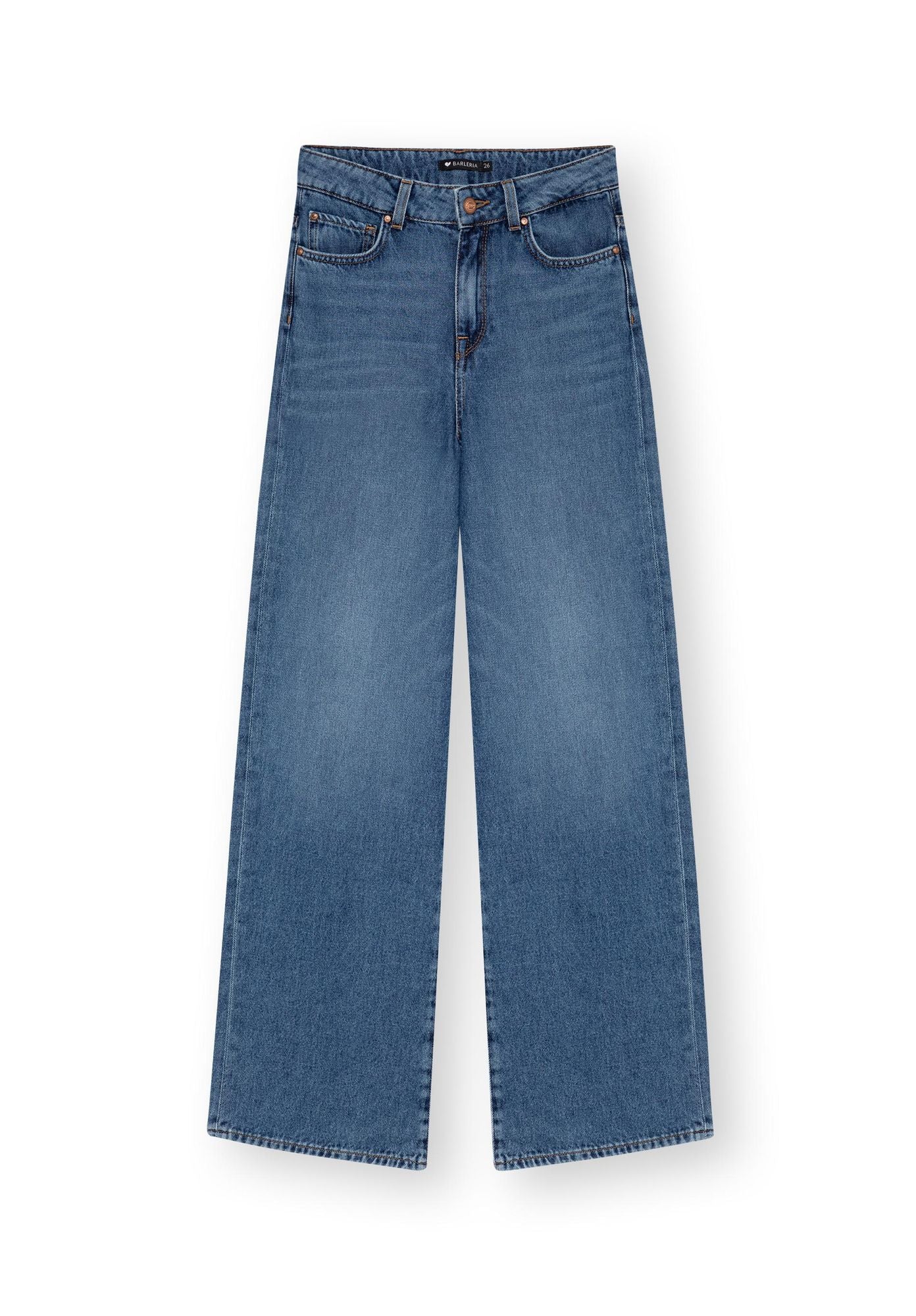 Jeans BARLERIA in blau von LOVJOI aus Bio-Baumwolle