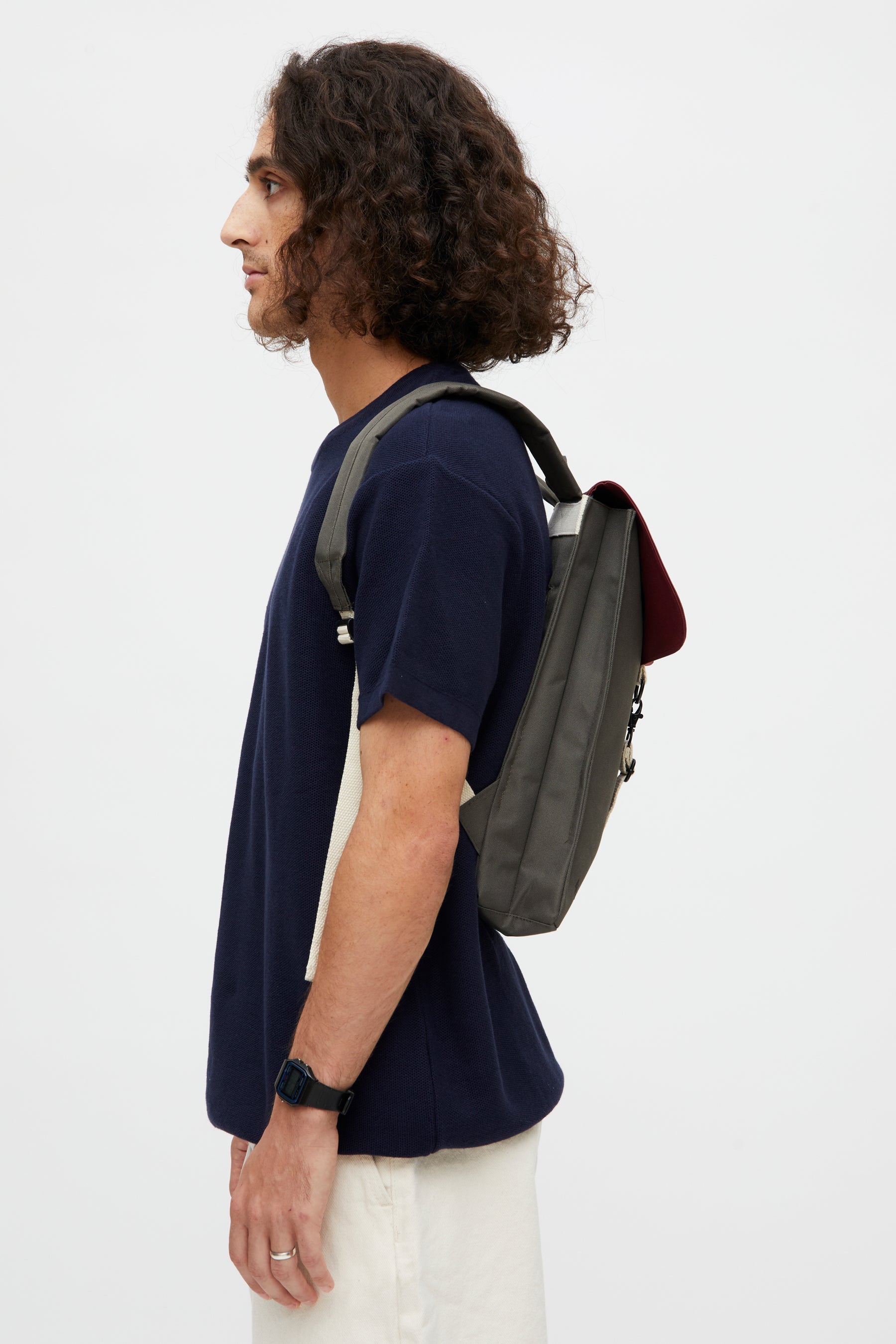 Bunter Rucksack Handy Mini (9L) aus recycelten PET-Plastikflaschen