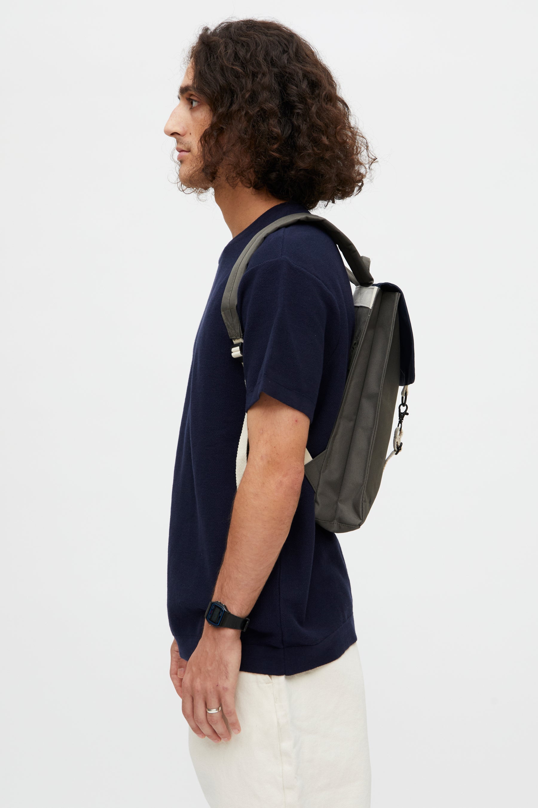 Bunter Rucksack Handy Mini (9L) aus recycelten PET-Plastikflaschen