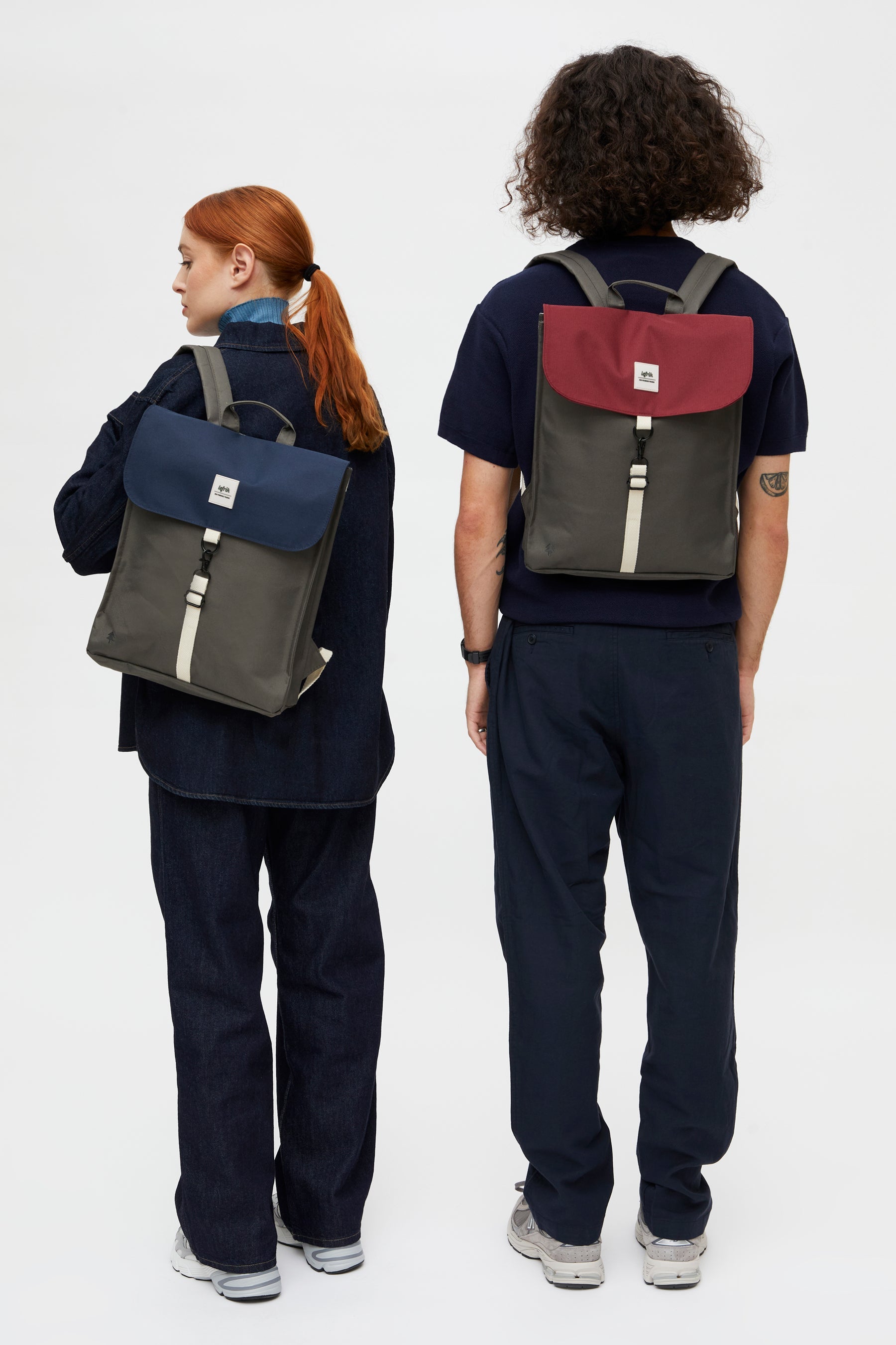 Bunter Rucksack Handy Mini (9L) aus recycelten PET-Plastikflaschen