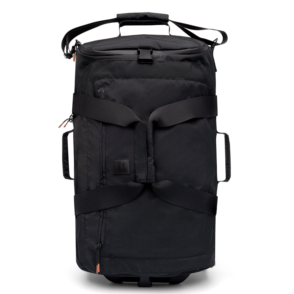 Black Maverick Ripstop travel trolley made from recycled PET from Lefrik