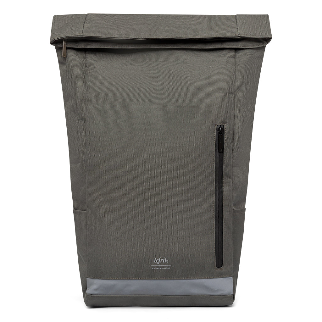 Green Roll Reflective backpack made from recycled PET from Lefrik