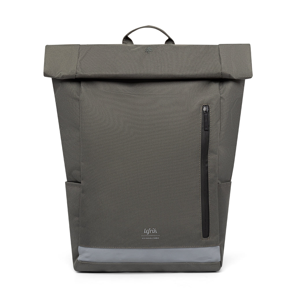 Green Roll Reflective backpack made from recycled PET from Lefrik