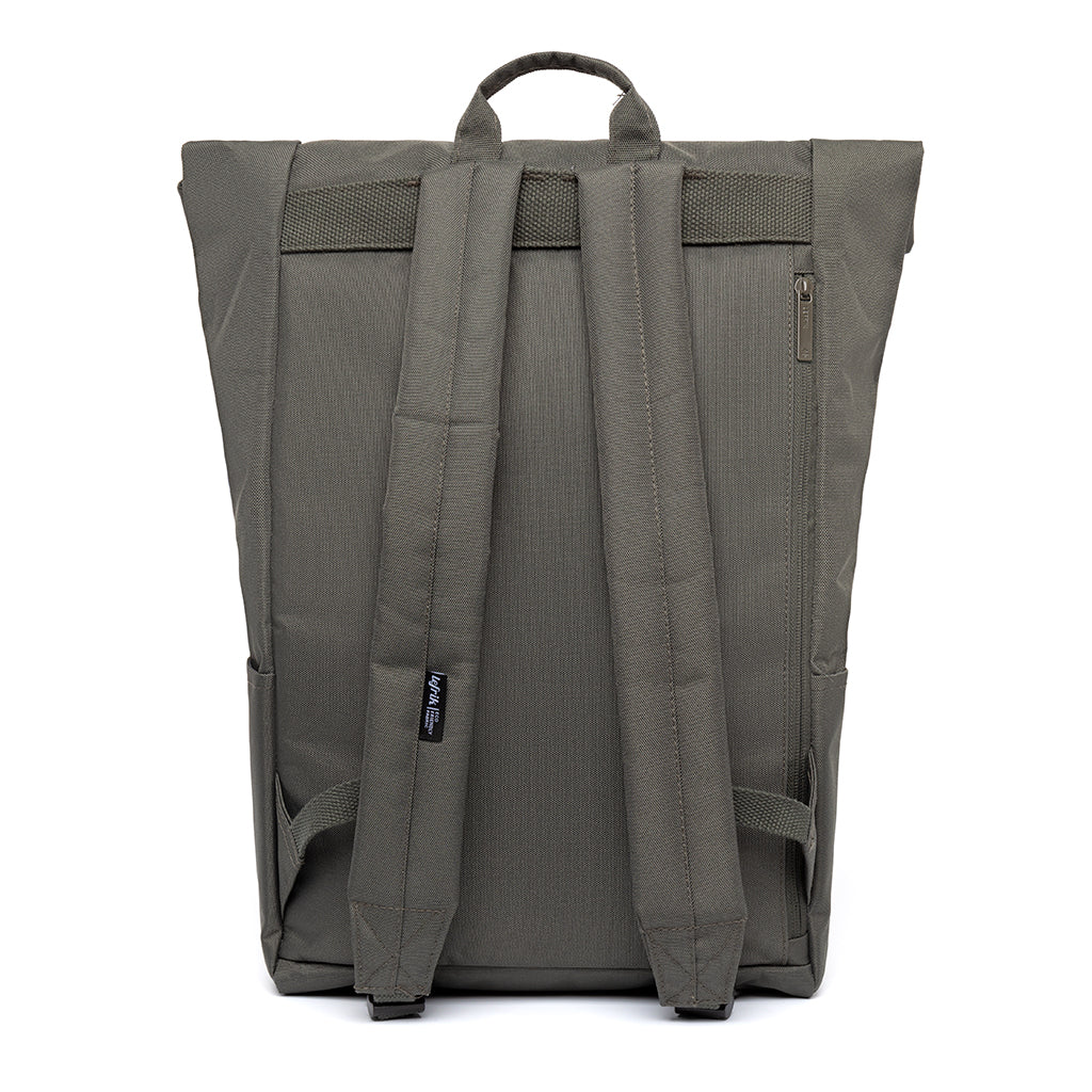 Green Roll Reflective backpack made from recycled PET from Lefrik