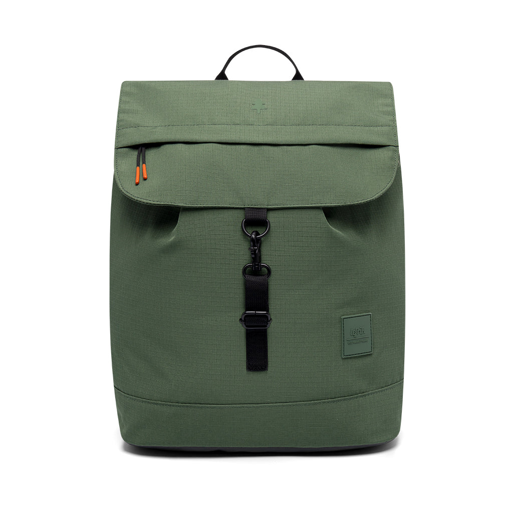 Green Scout Metal Vandra backpack made from recycled PET from Lefrik