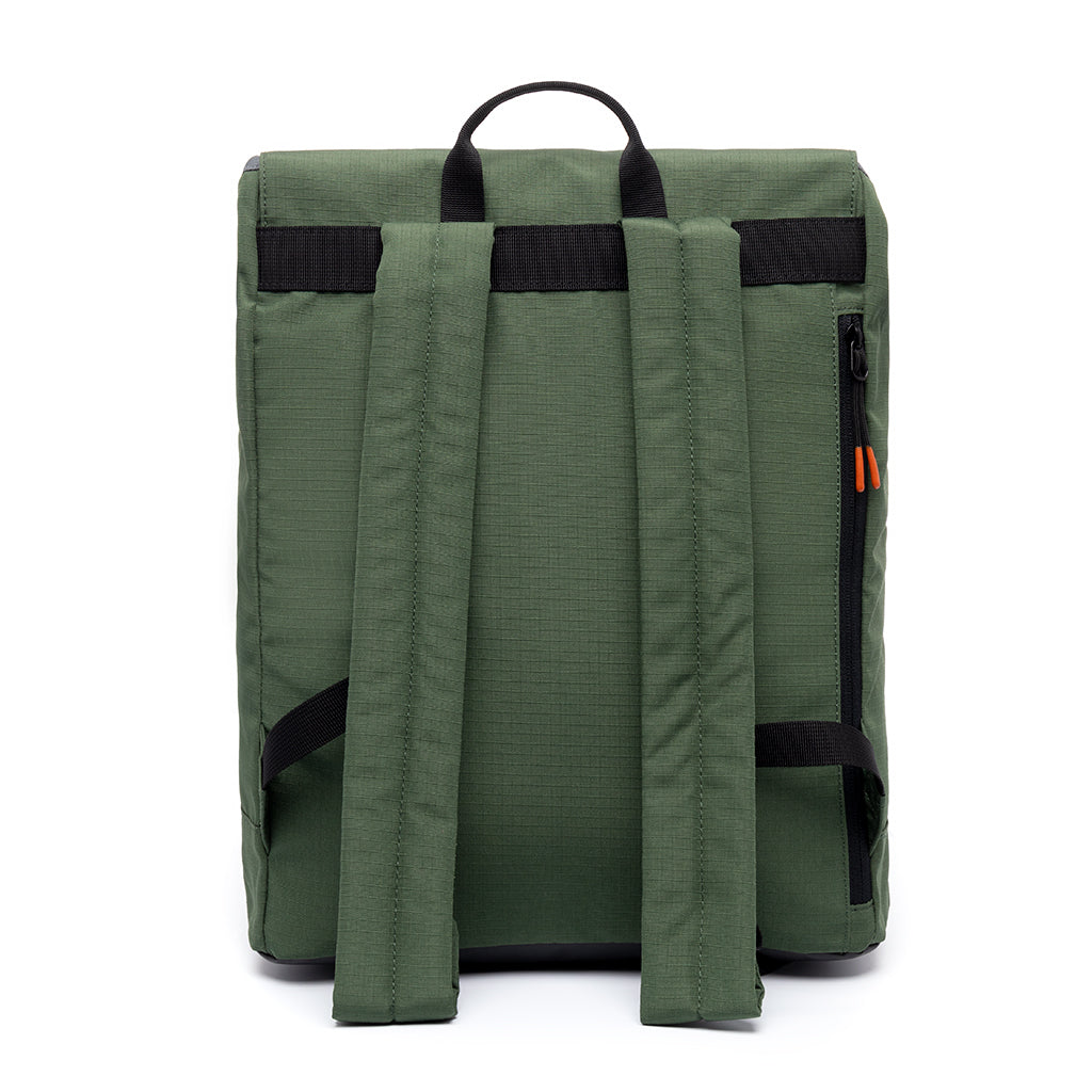 Green Scout Metal Vandra backpack made from recycled PET from Lefrik