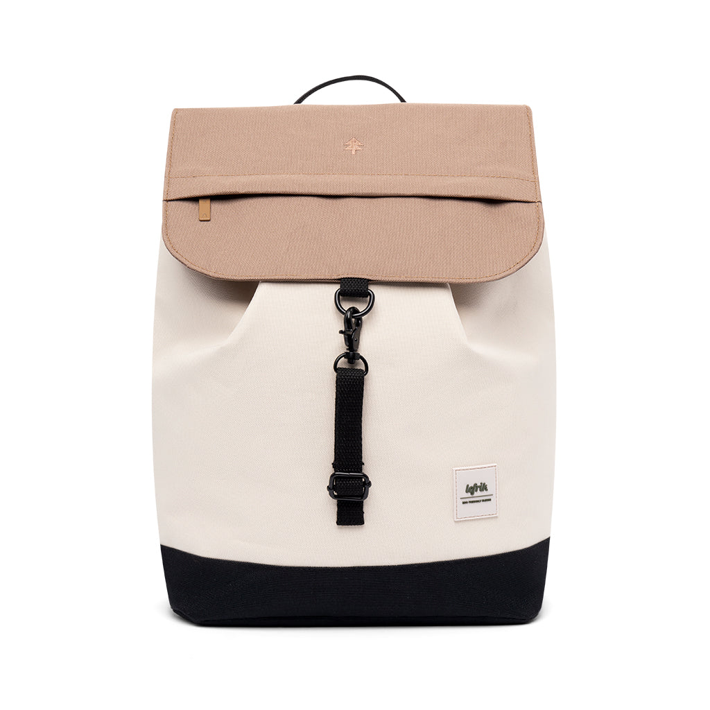 Beiger Rucksack Scout Metal aus recyceltem PET von Lefrik