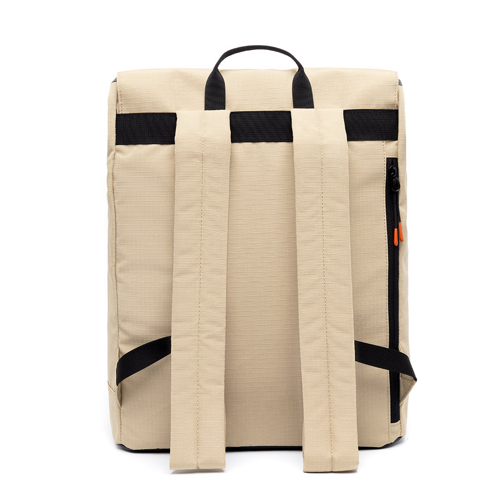 Beiger Rucksack Scout Metal Vandra aus recyceltem PET von Lefrik