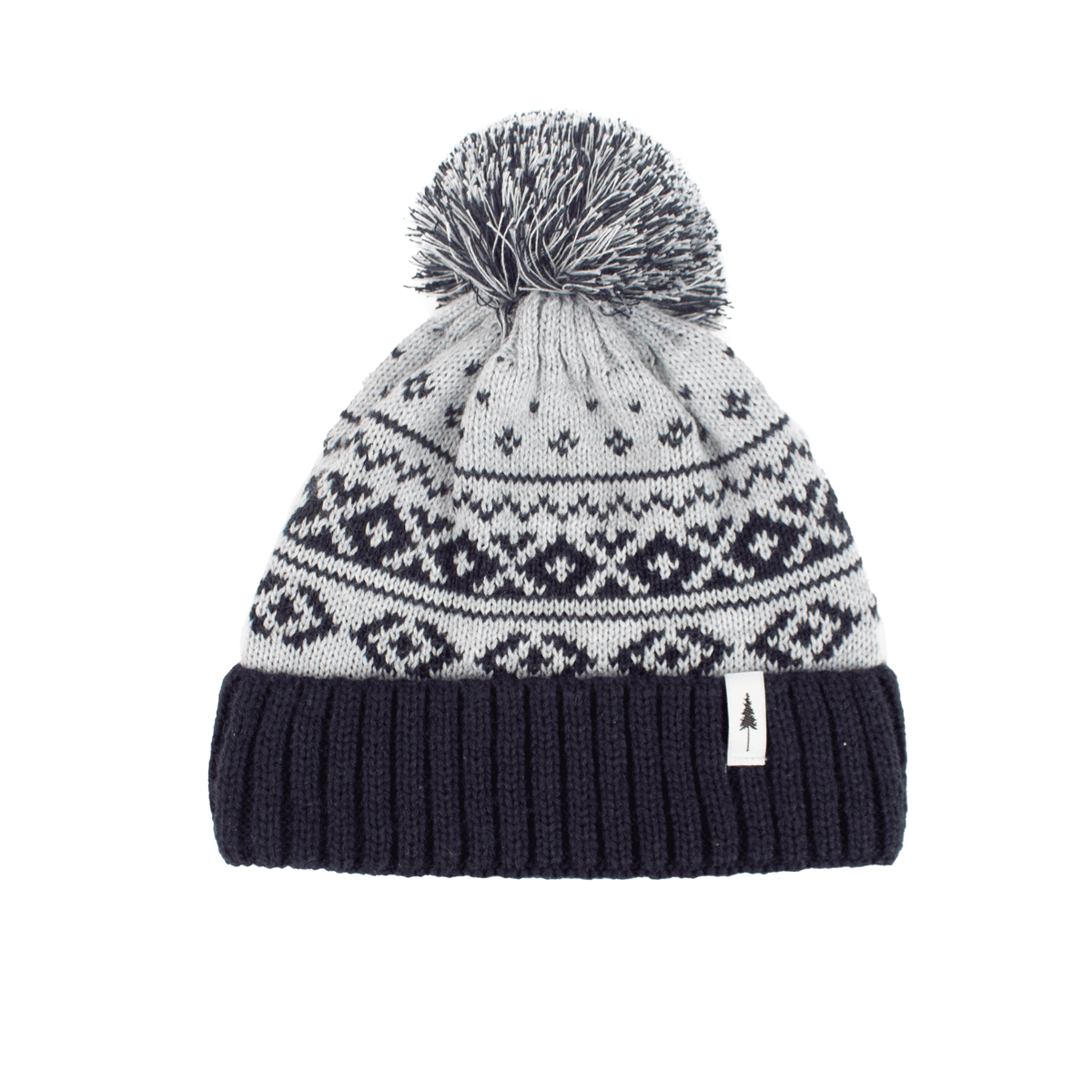 Pompon norvégien tricoté Polylana® plié