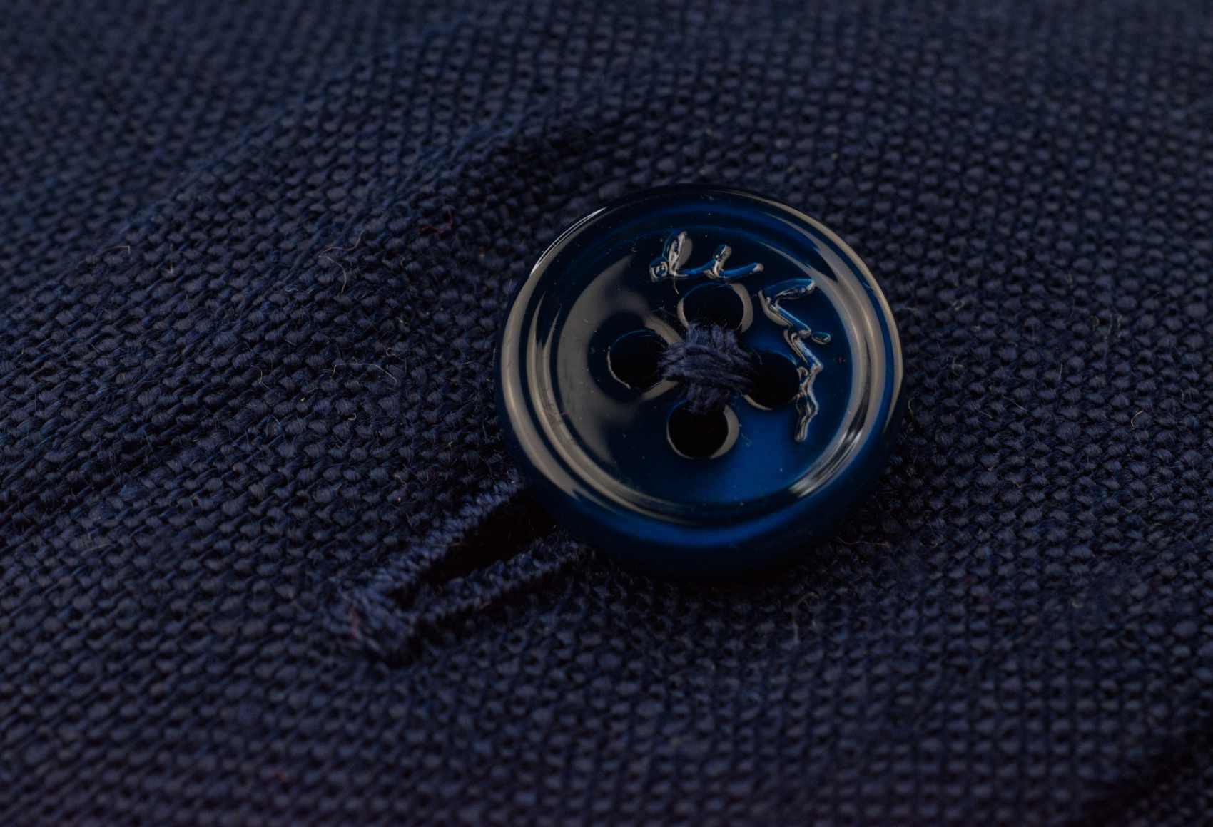 Classico blu scuro Hemd
