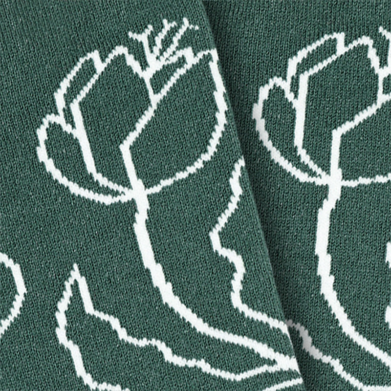 paarsocks-tulip-socken-gruen-detail