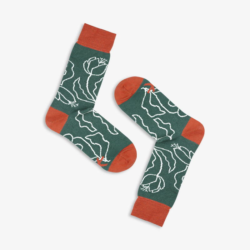 paarsocks-tulip-socken-gruen