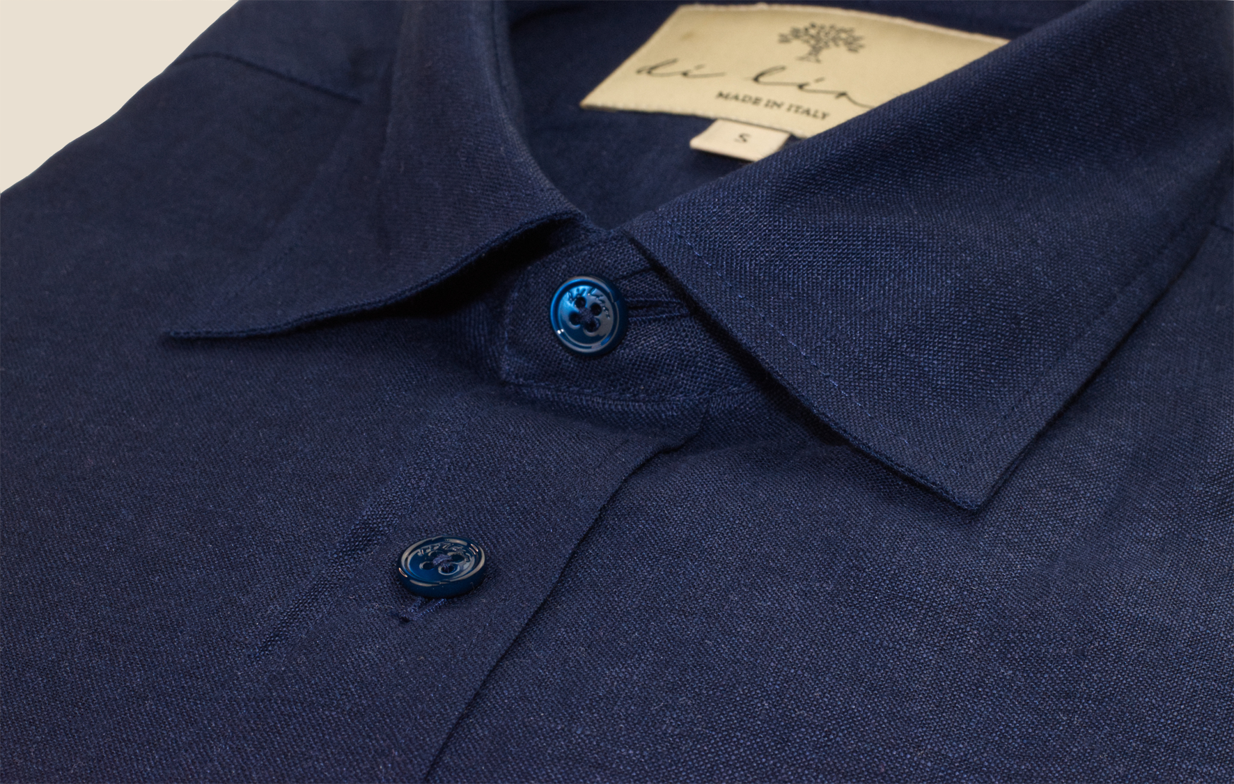 Classico blu scuro Hemd