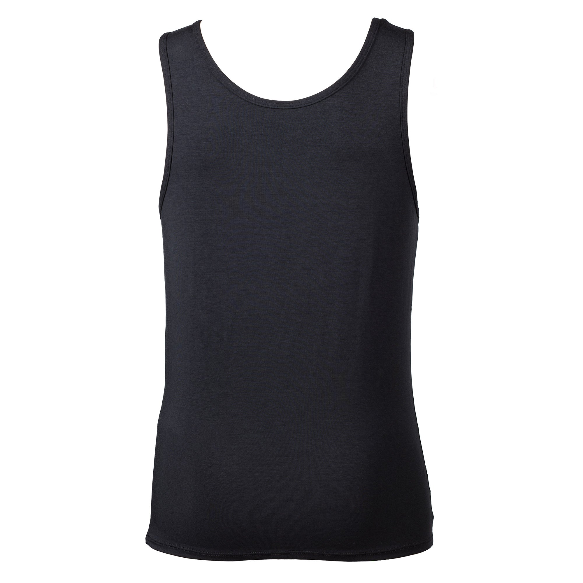 Schwarzes Tanktop aus Lyocell von MOYA KALA